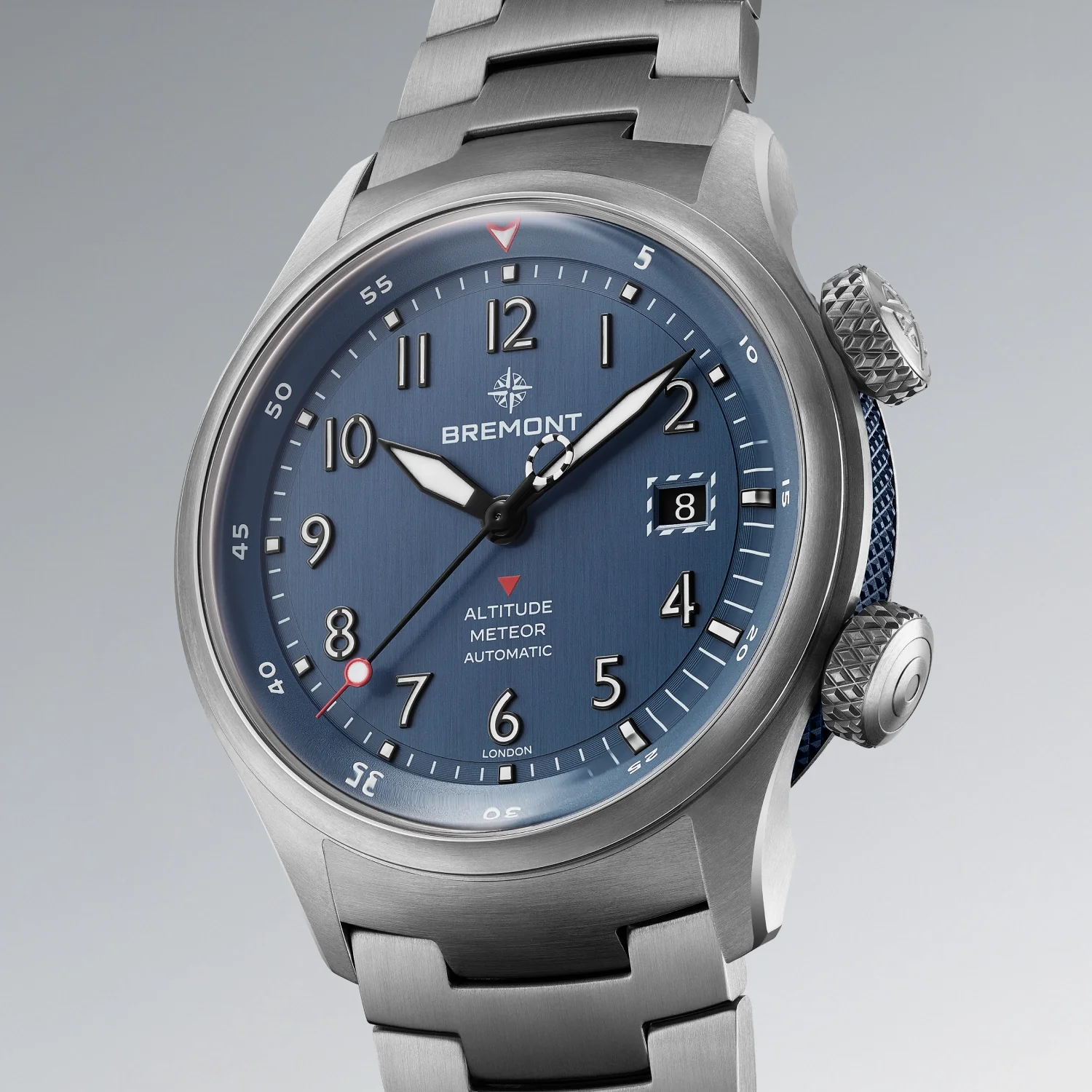 Altitude MB Meteor Blue Dial Blue Barrel Bracelet - Image 5