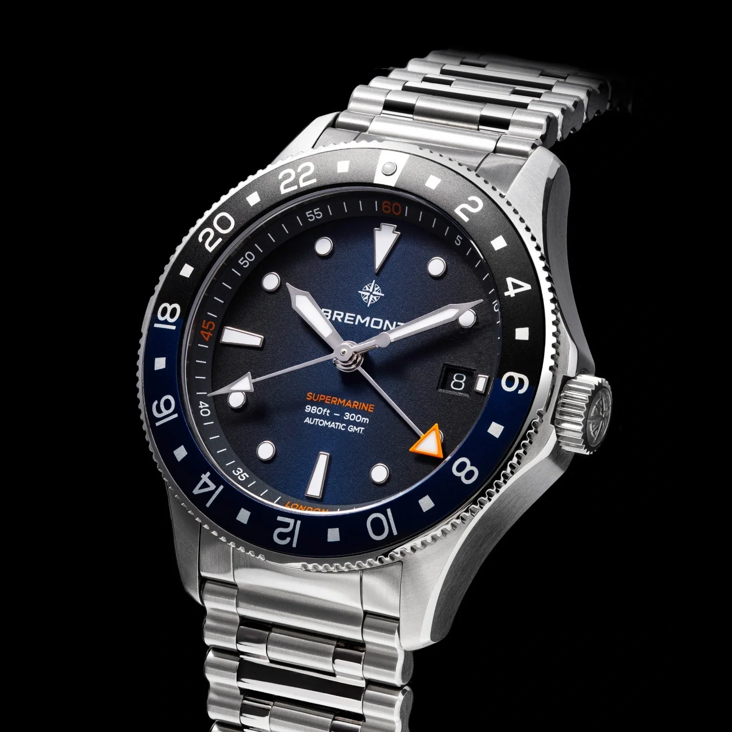 Supermarine 300M GMT, 'Glacier' Blue - Image 3