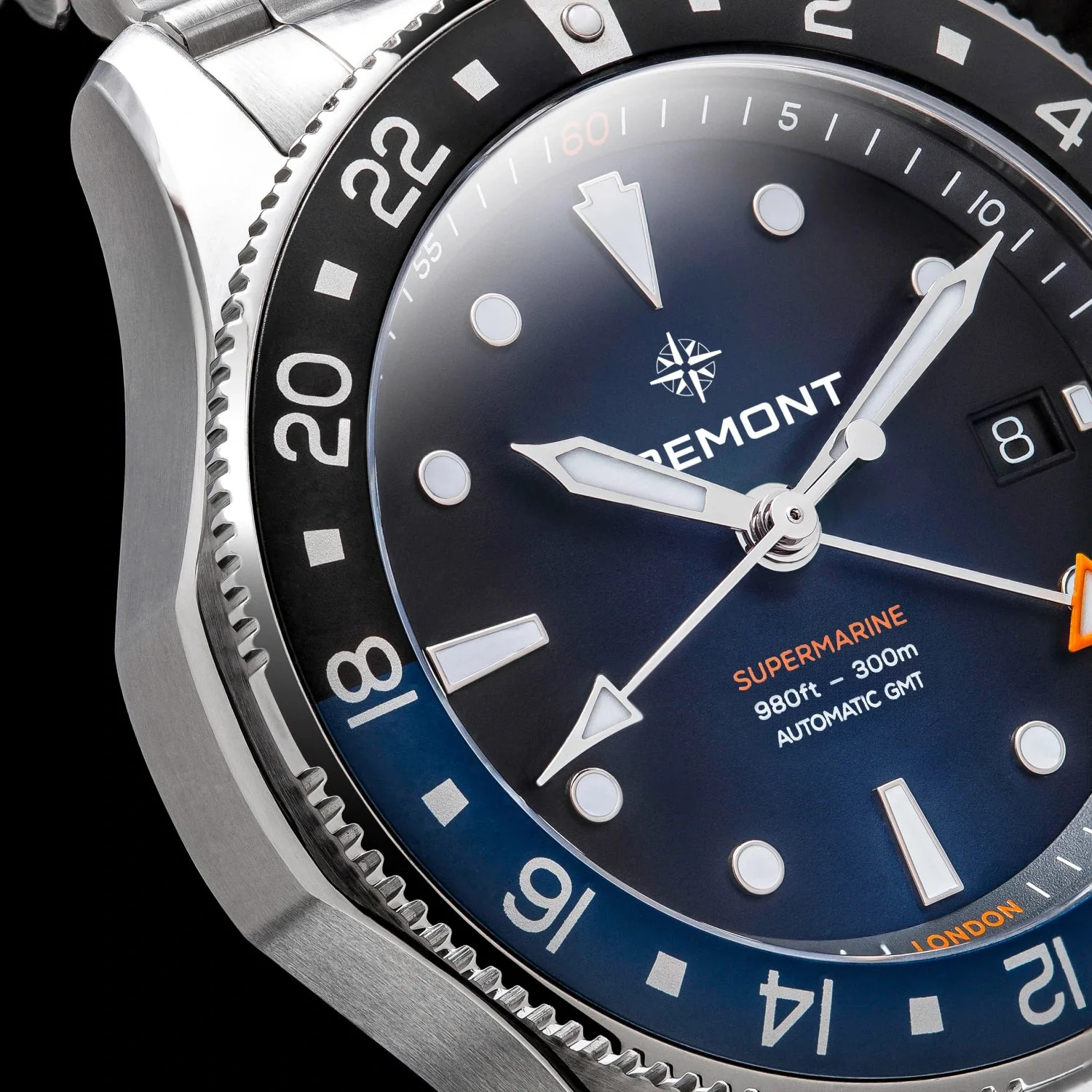 Supermarine 300M GMT, 'Glacier' Blue - Image 4