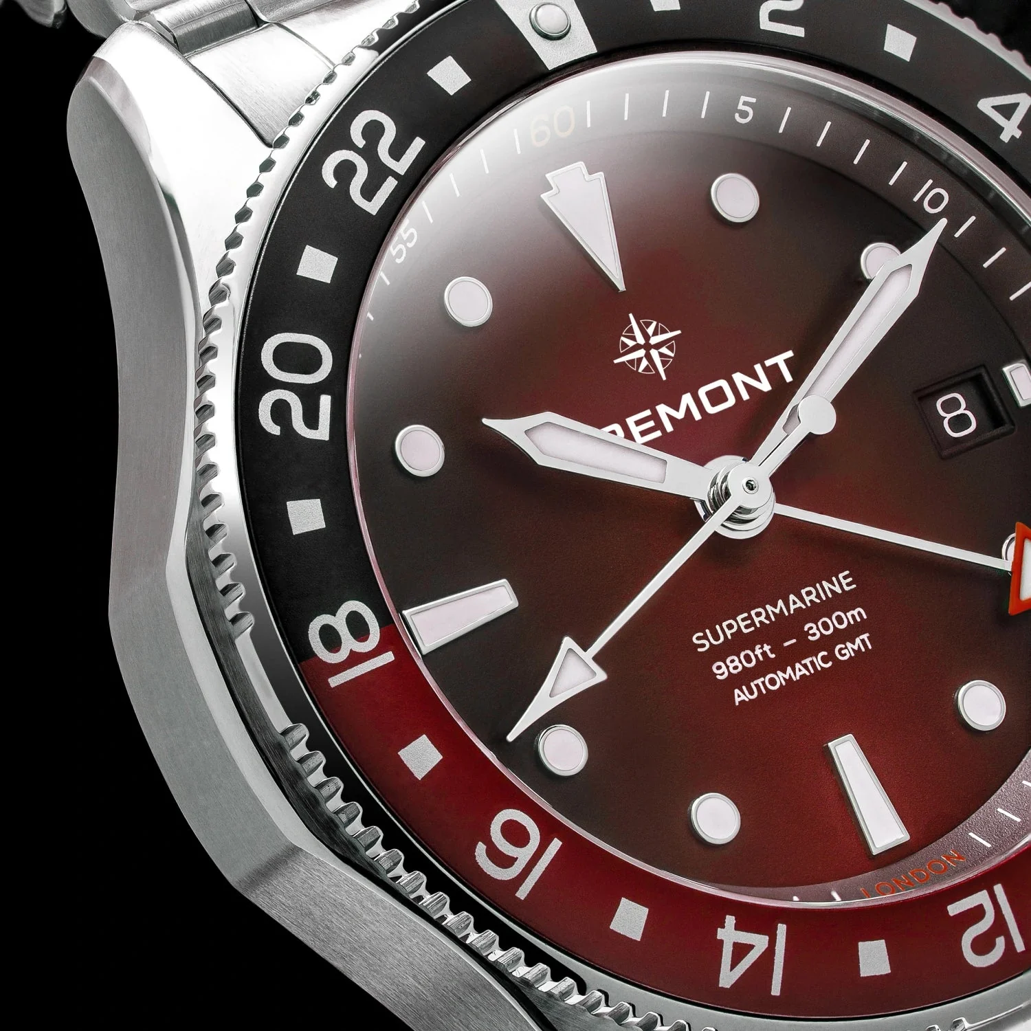 Supermarine 300M GMT, 'Ember' Red - Image 4
