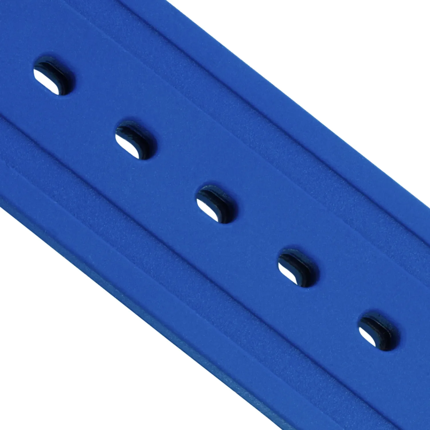 Supermarine Blue Rubber Strap, with Steel Buckle - Image 3